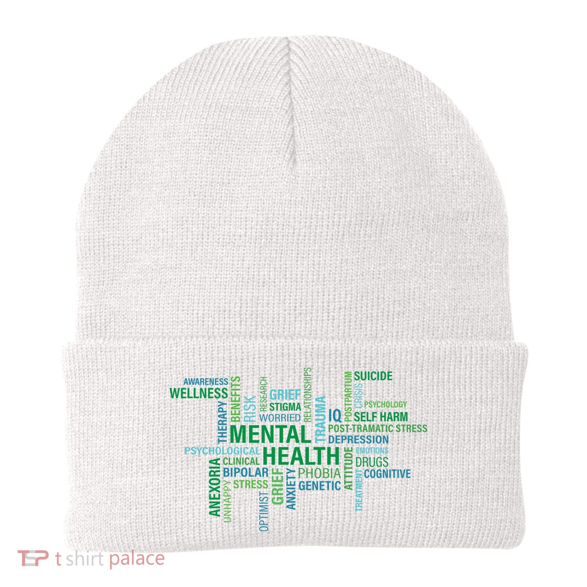 Support Mental Health Awareness Month Beanie