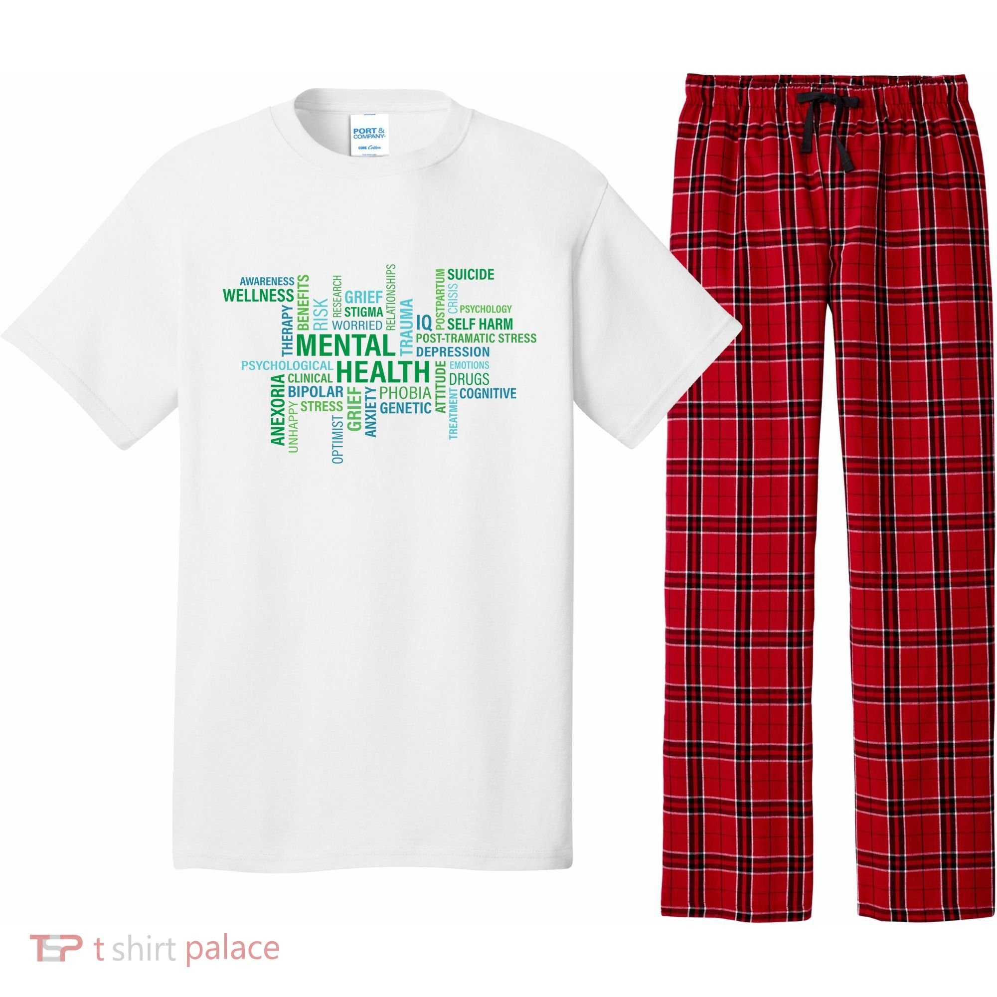 Support Mental Health Awareness Month Pajama Set