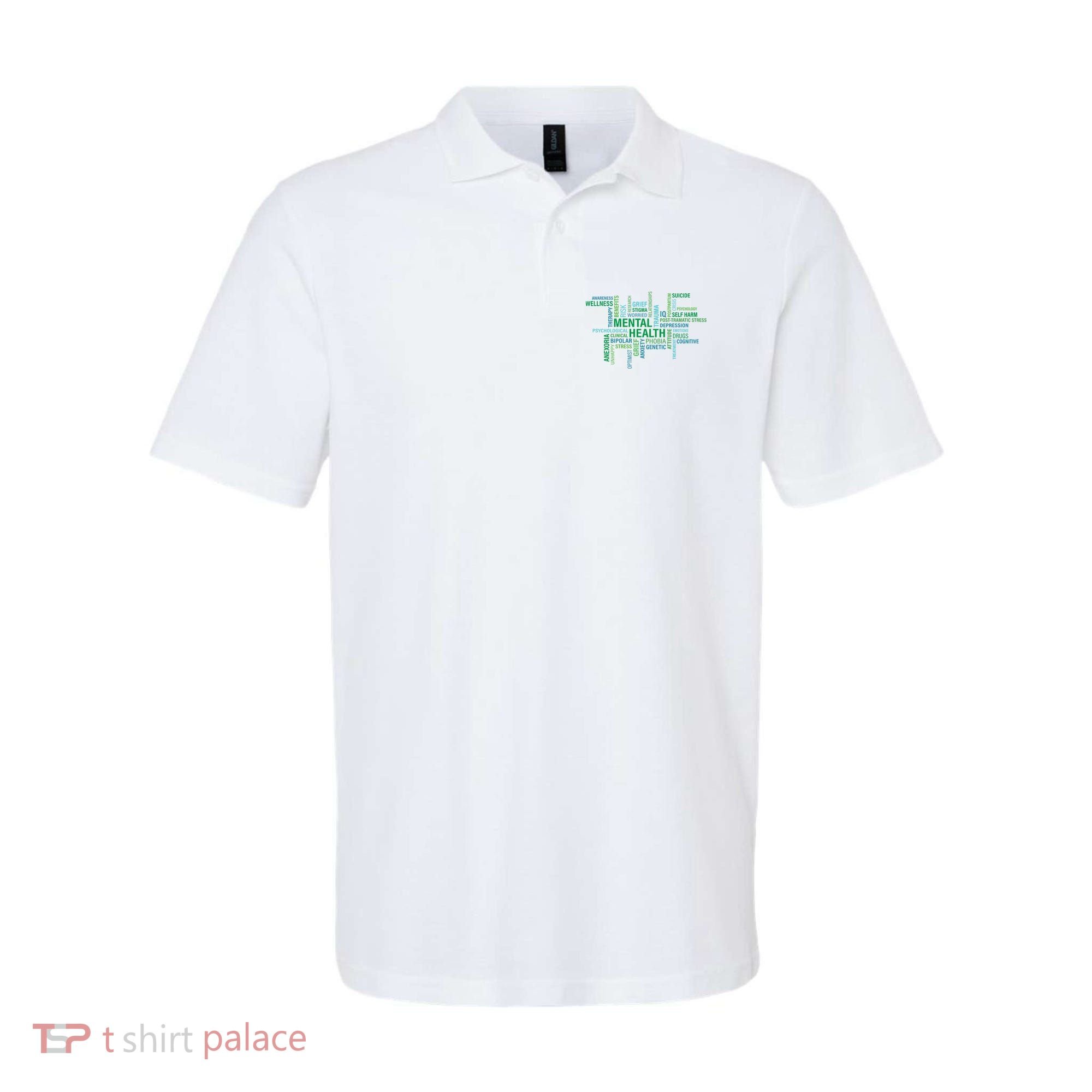 Support Mental Health Awareness Month Polo