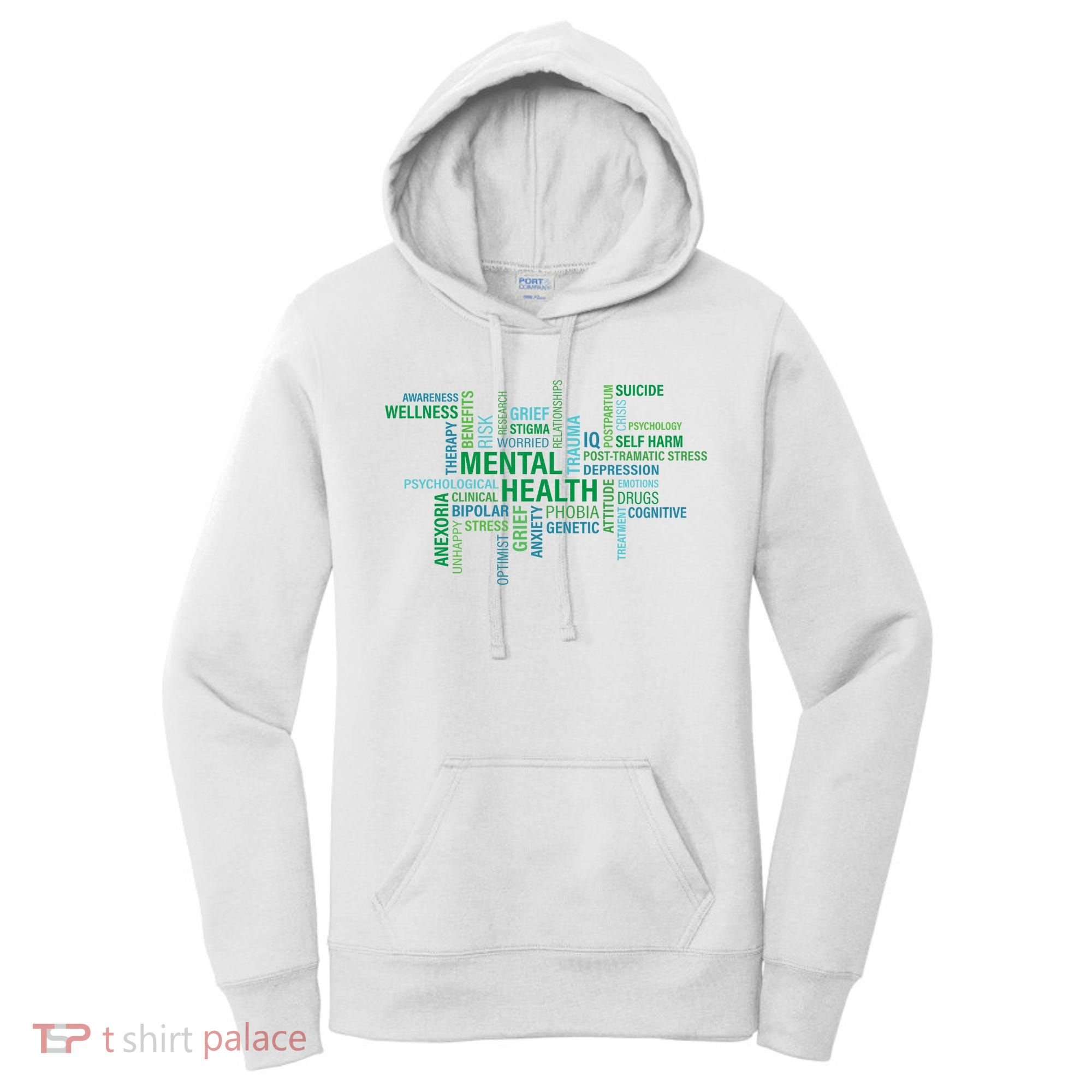 Support Mental Health Awareness Month Women's Hoodie