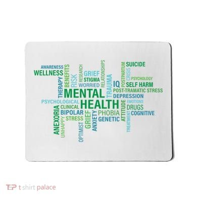 Support Mental Health Awareness Month Mousepad