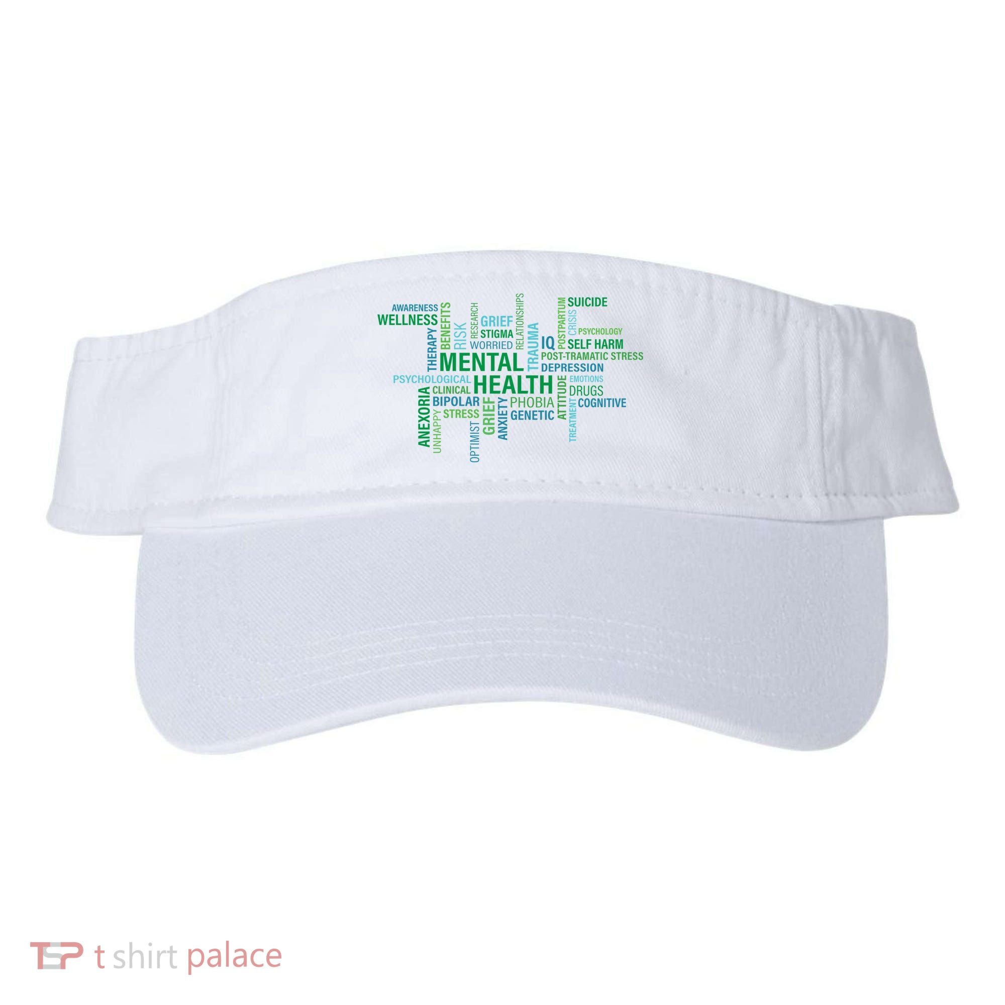 Support Mental Health Awareness Month Visor