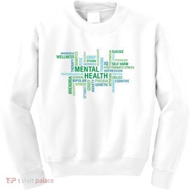 Support Mental Health Awareness Month Kids Sweatshirt