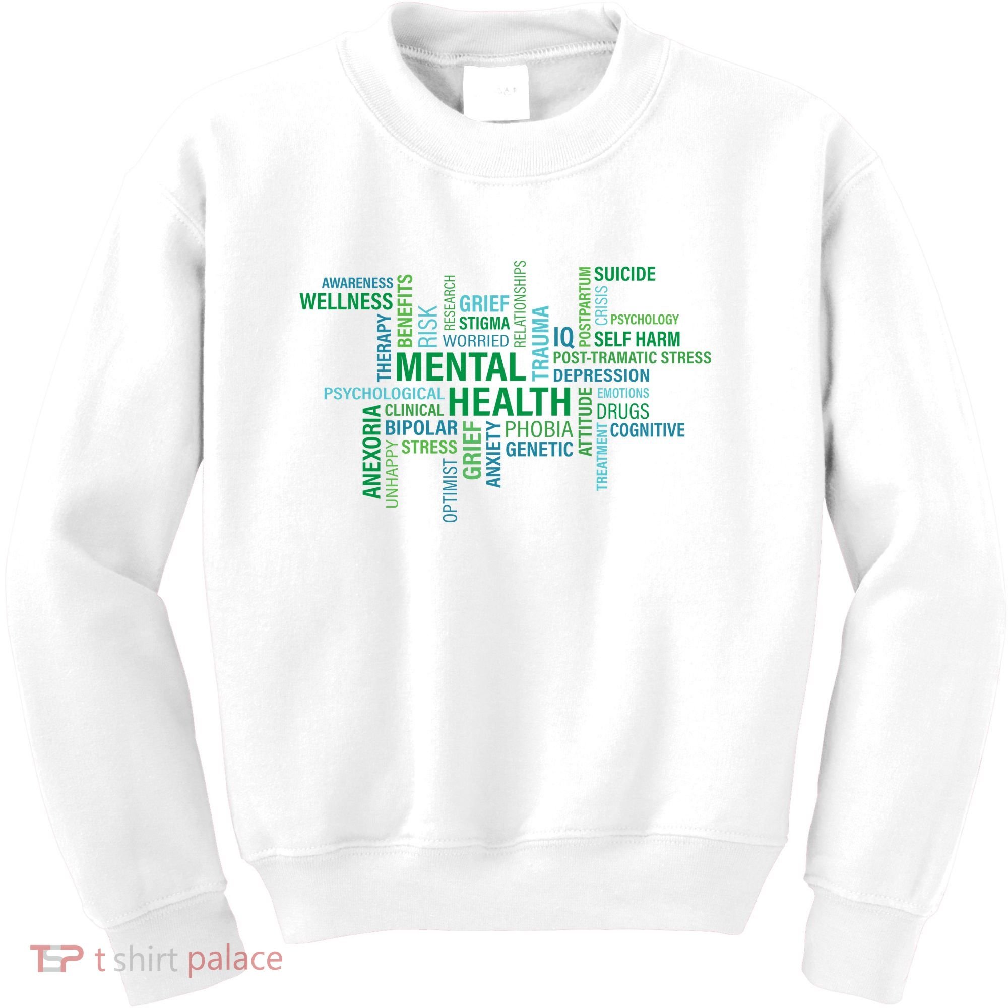 Support Mental Health Awareness Month Kids Sweatshirt