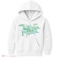 Support Mental Health Awareness Month Kids Hoodie thumb 0