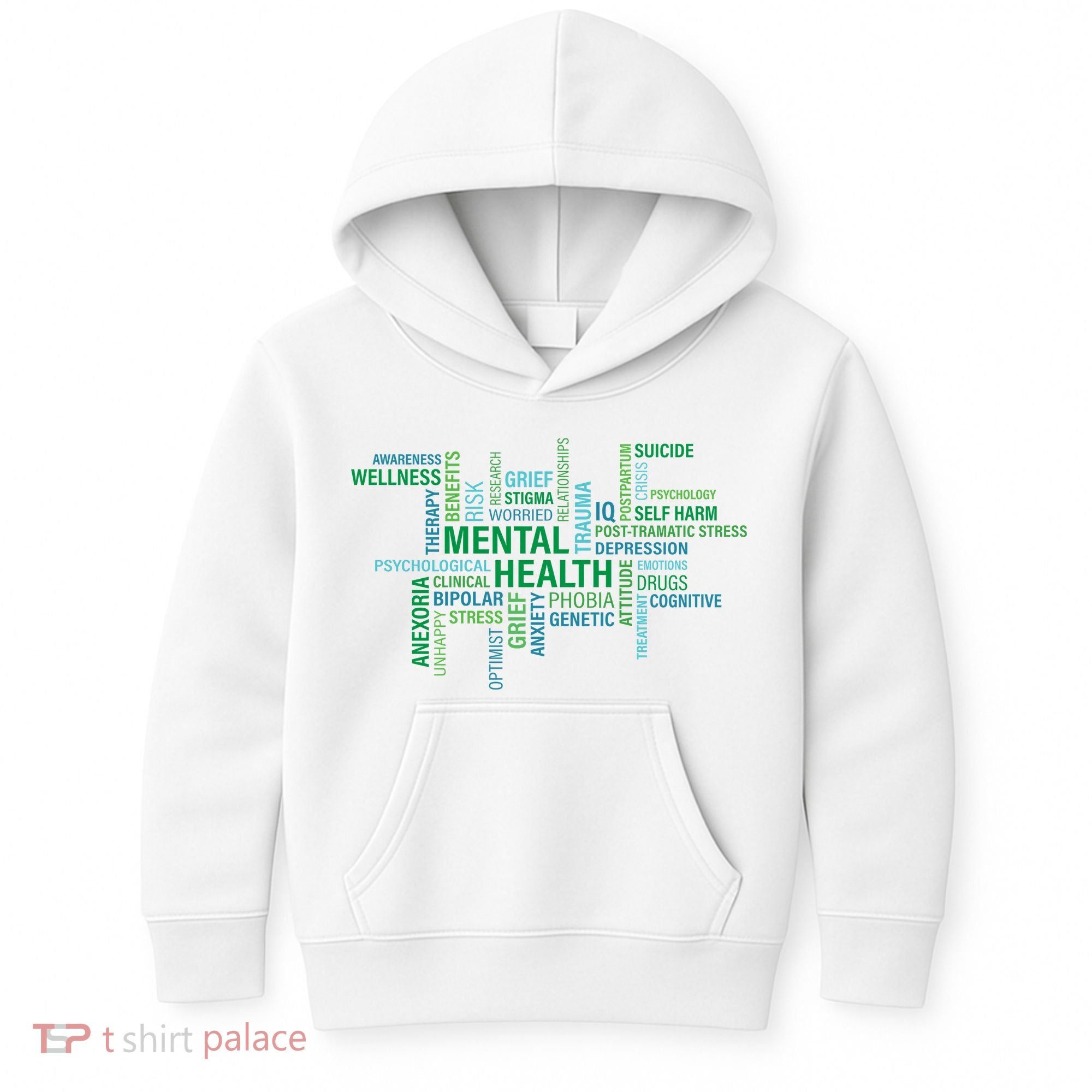 Support Mental Health Awareness Month Kids Hoodie