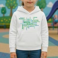 Support Mental Health Awareness Month Kids Hoodie thumb 3