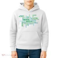 Support Mental Health Awareness Month Kids Hoodie thumb 4