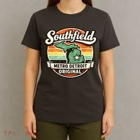Southfield MI Hometown Pride Vintage Detroit Suburb T-Shirt thumb 4