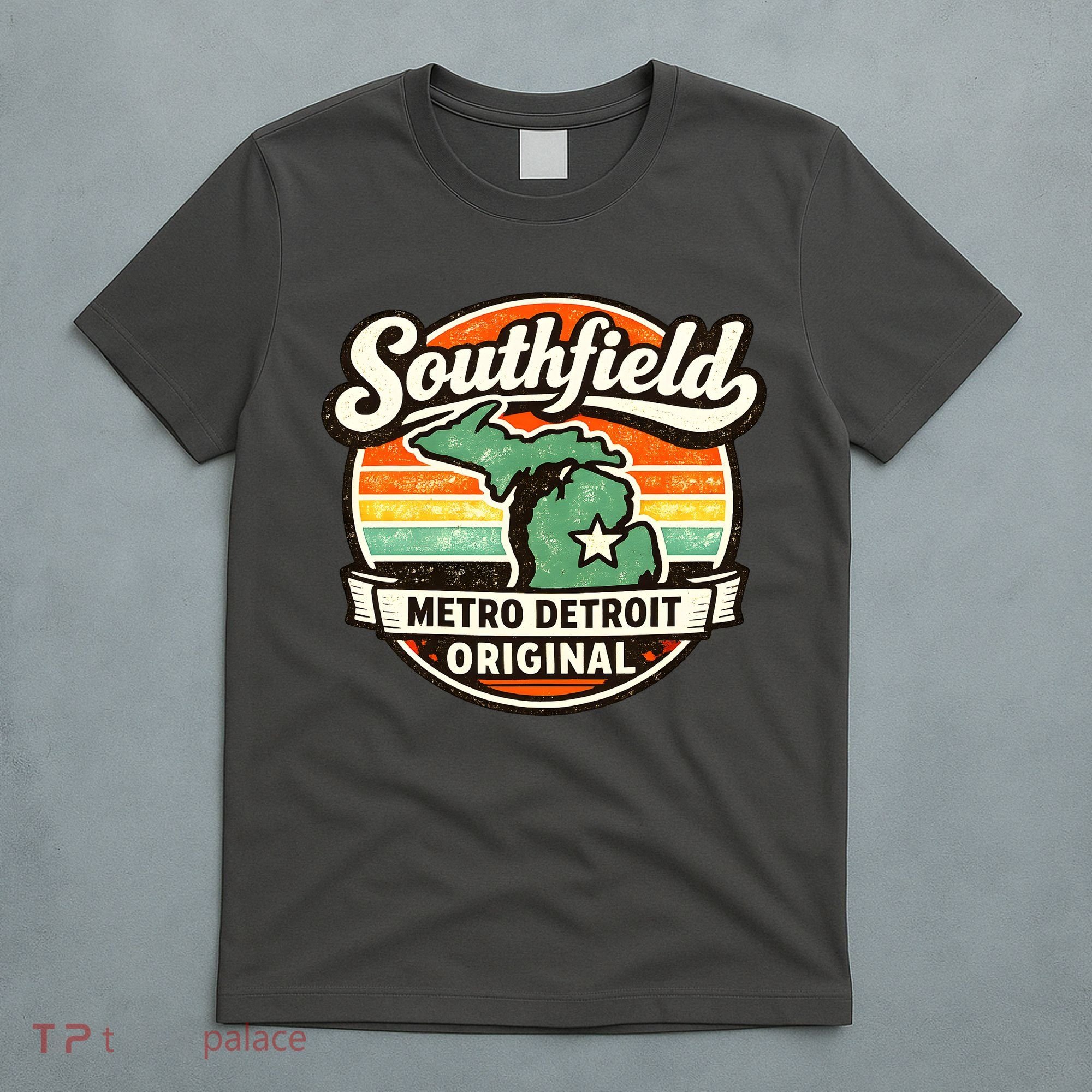 Southfield MI Hometown Pride Vintage Detroit Suburb T-Shirt