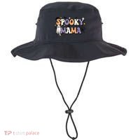 Spooky Mama Halloween Mom Ghost Witchy Costume Gift Bucket Hat thumb 0