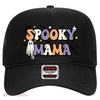 Spooky Mama Halloween Mom Ghost Witchy Costume Gift Hat thumb 0