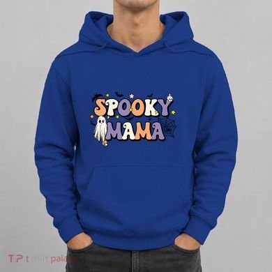 Spooky Mama Halloween Mom Ghost Witchy Costume Gift Hoodie