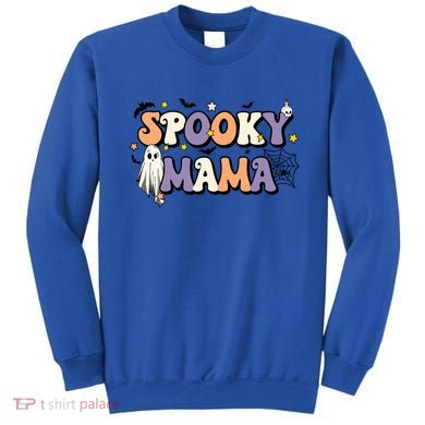 Spooky Mama Halloween Mom Ghost Witchy Costume Gift Sweatshirt