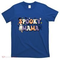 Spooky Mama Halloween Mom Ghost Witchy Costume Gift T-Shirt thumb 0