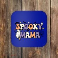 Spooky Mama Halloween Mom Ghost Witchy Costume Gift Coaster thumb 0