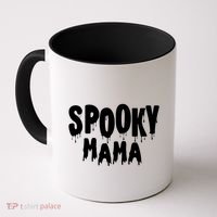 Spooky Mama Halloween Funny Gift Cute Gift Coffee Mug thumb 0