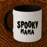 Spooky Mama Halloween Funny Gift Cute Gift Coffee Mug thumb 2