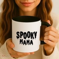Spooky Mama Halloween Funny Gift Cute Gift Coffee Mug thumb 3