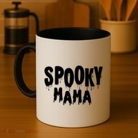 Spooky Mama Halloween Funny Gift Cute Gift Coffee Mug thumb 4
