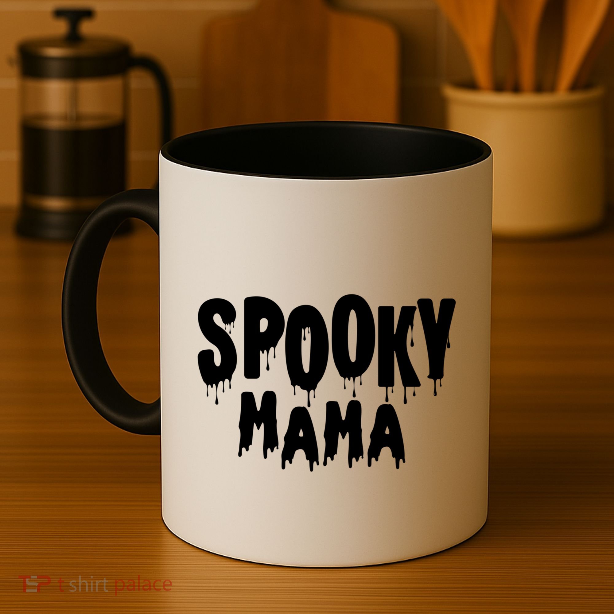 Spooky Mama Halloween Funny Gift Cute Gift Coffee Mug