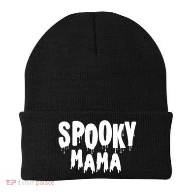 Spooky Mama Halloween Funny Gift Cute Gift Beanie