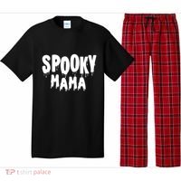 Spooky Mama Halloween Funny Gift Cute Gift Pajama Set thumb 0