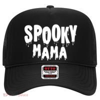 Spooky Mama Halloween Funny Gift Cute Gift Hat thumb 0
