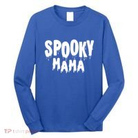 Spooky Mama Halloween Funny Gift Cute Gift Long Sleeve Shirt thumb 0
