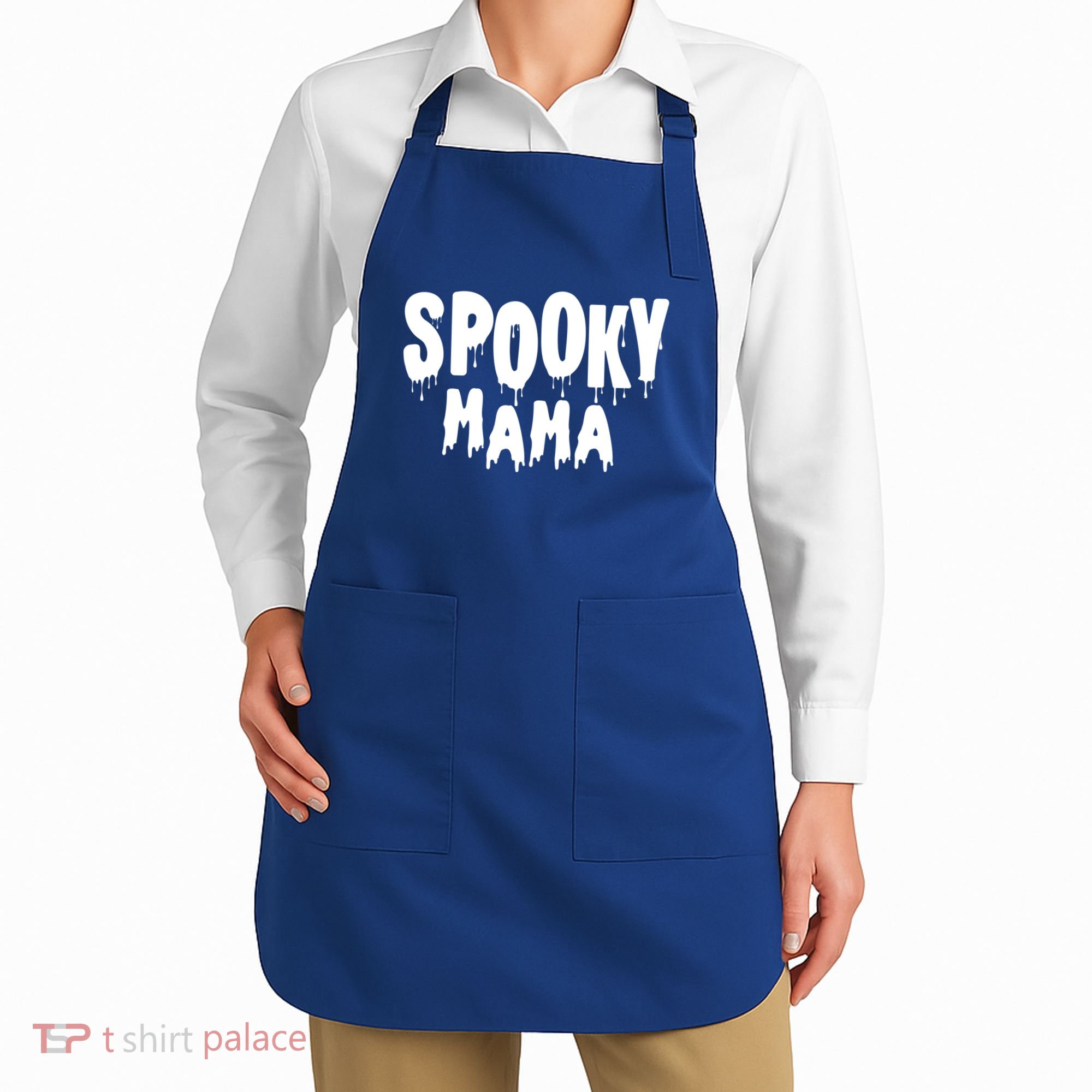 Spooky Mama Halloween Funny Gift Cute Gift Apron