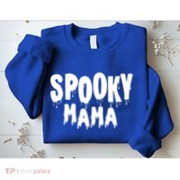 Spooky Mama Halloween Funny Gift Cute Gift Sweatshirt thumb 2