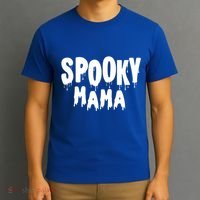 Spooky Mama Halloween Funny Gift Cute Gift T-Shirt thumb 3