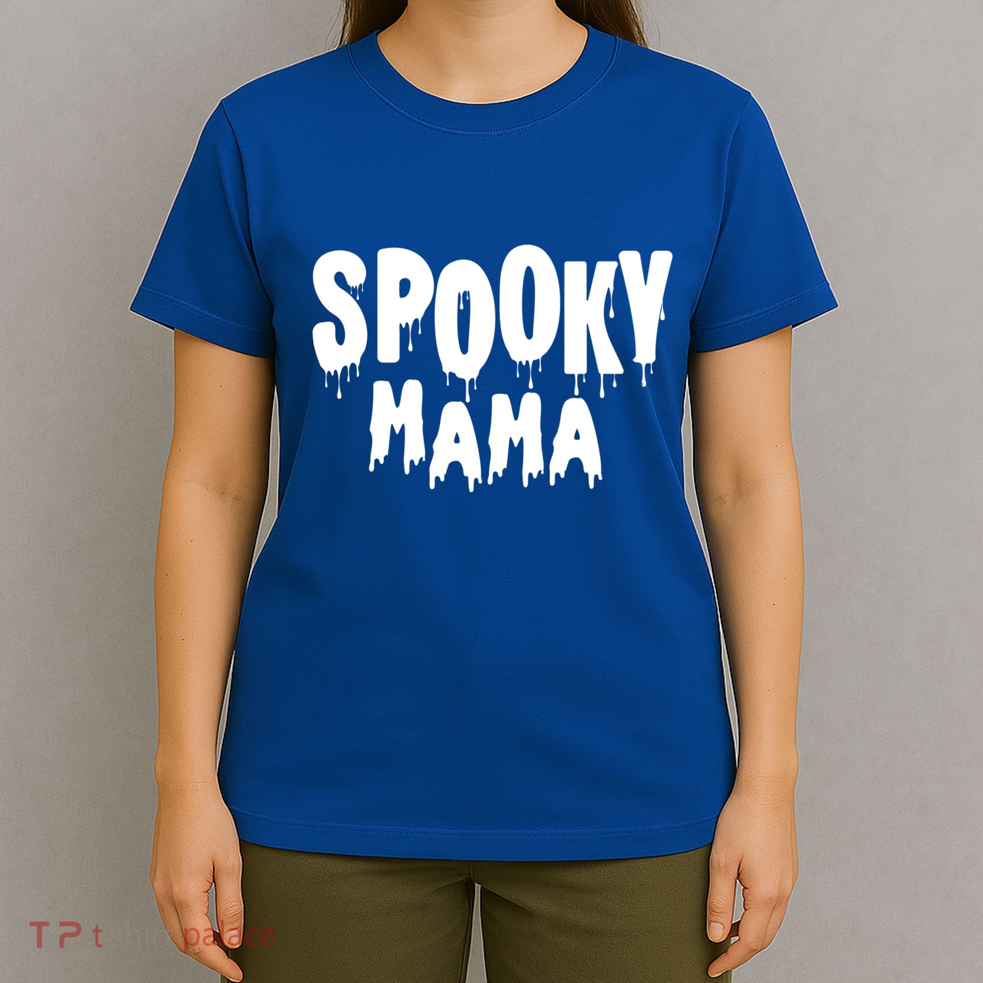 Spooky Mama Halloween Funny Gift Cute Gift T-Shirt
