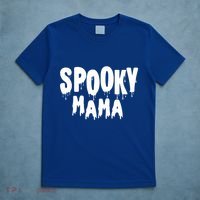 Spooky Mama Halloween Funny Gift Cute Gift T-Shirt thumb 5