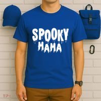 Spooky Mama Halloween Funny Gift Cute Gift T-Shirt thumb 6