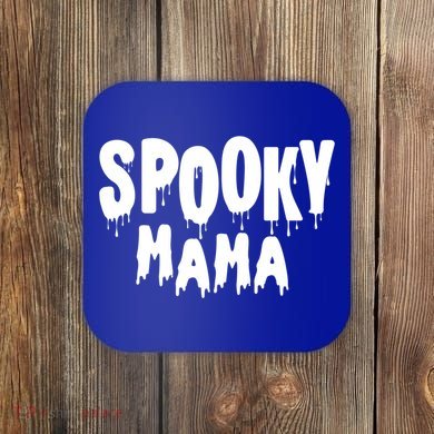 Spooky Mama Halloween Funny Gift Cute Gift Coaster