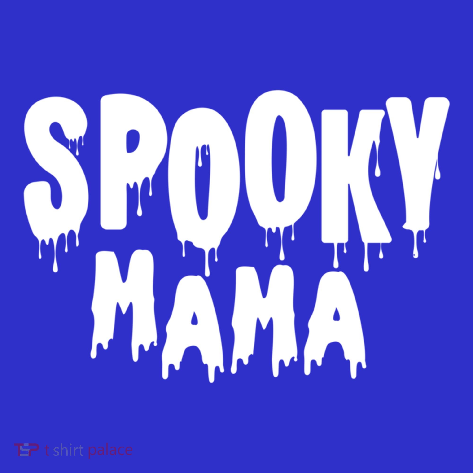 Spooky Mama Halloween Funny Gift Cute Gift Polo