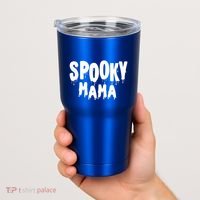 Spooky Mama Halloween Funny Gift Cute Gift Tumbler thumb 2