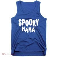 Spooky Mama Halloween Funny Gift Cute Gift Tank Top thumb 0