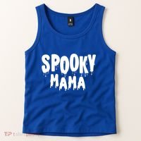 Spooky Mama Halloween Funny Gift Cute Gift Tank Top thumb 2