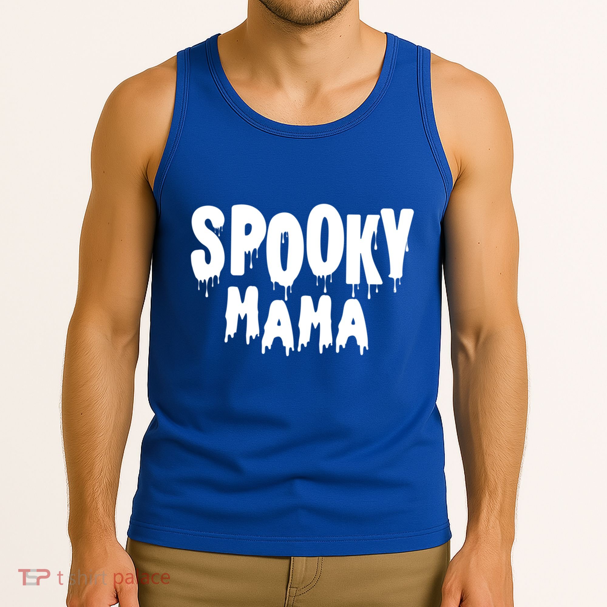 Spooky Mama Halloween Funny Gift Cute Gift Tank Top