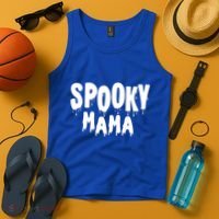 Spooky Mama Halloween Funny Gift Cute Gift Tank Top thumb 4