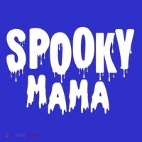 Spooky Mama Halloween Funny Gift Cute Gift Visor thumb 3
