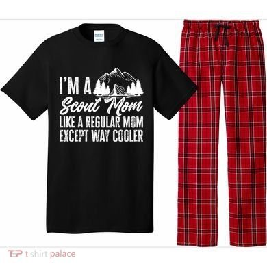 Scout Mom Hiking And Camping Scouting Gift Pajama Set