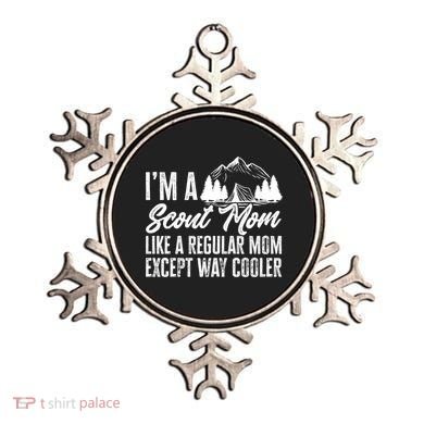 Scout Mom Hiking And Camping Scouting Gift Ornament