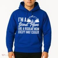 Scout Mom Hiking And Camping Scouting Gift Hoodie thumb 2