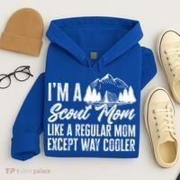 Scout Mom Hiking And Camping Scouting Gift Hoodie thumb 4