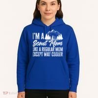 Scout Mom Hiking And Camping Scouting Gift Hoodie thumb 5