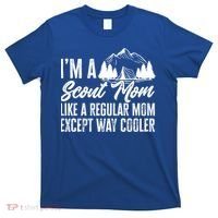 Scout Mom Hiking And Camping Scouting Gift T-Shirt thumb 0
