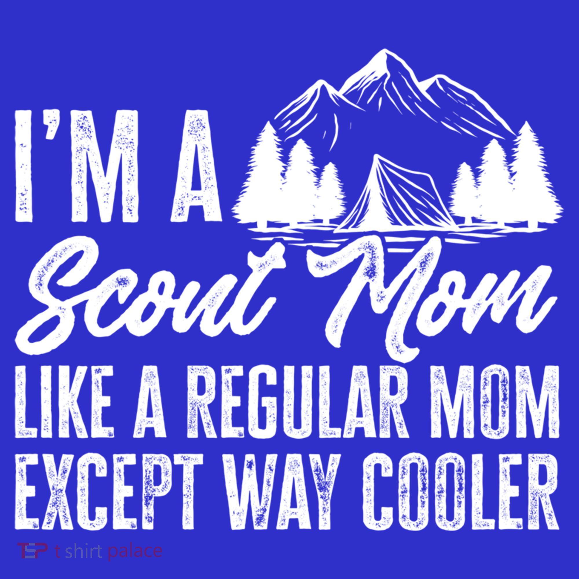 Scout Mom Hiking And Camping Scouting Gift Women's Tank Top